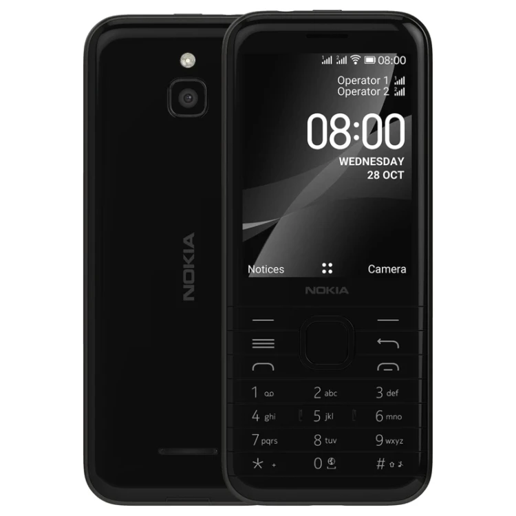 گوشی موبایل نوکیا مدل 4G 8000 TA-1311 FA دارای wifi دوسیم
