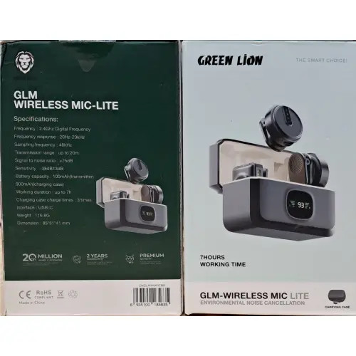 میکروفون تولید محتوا گرین لاین لایت (Green Lion GLM-LITE Microphone)